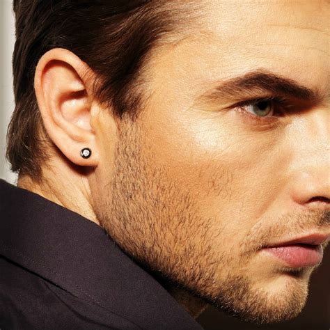 versace mens earrings|male designer earrings.